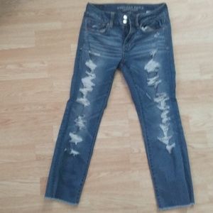 AE artist crop jeans